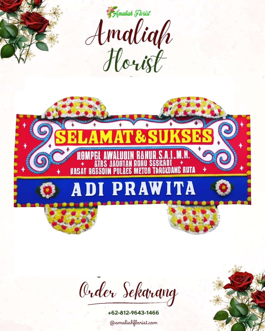 Papan Bunga Ucapan Selamat Samarinda Kota